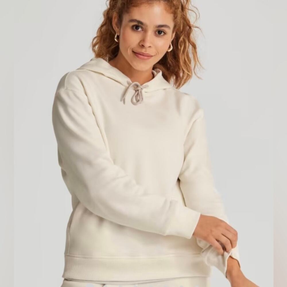 AllBirds Cream R&R Hoodie Pullover Medium NWOT